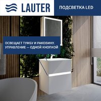 Lauter Тумба под умывальник Emma 60 (белый глянец) Image #2