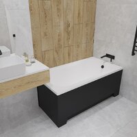 Lauter Estelle 130 21206030 (с каркасом и сифоном 21Y11021 матовый черный) Image #26