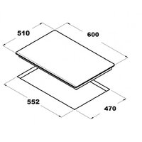 Варочная панель Schtoff H6001C15IS Black - Превью изображения №5 — Интернет-Магазин TECNO.BY