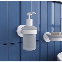 Wellsee Finishing Touch 182515000 с держателем (матовый белый) Image #4