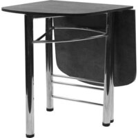 ВВР Пристенный (камень темный/хром, ЛДСП)