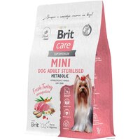 Brit Care Mini Adult Sterilised Metabolic с индейкой 400 г