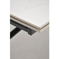 Halmar Vitorino 160-220/90/75 (белый мрамор/черный) Image #16