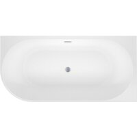 Wellsee Excellence Pro 140x70 28760901R (пристенная ванна (правая) белый глянец, экран, ножки, сифон-автомат хром) Image #4
