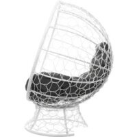 M-Group Кокос на подставке 11590109 (белый ротанг/серая подушка) Image #5