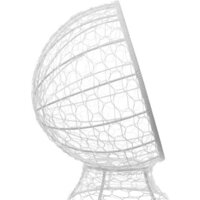 M-Group Кокос на подставке 11590109 (белый ротанг/серая подушка) Image #11