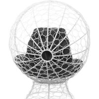 M-Group Кокос на подставке 11590109 (белый ротанг/серая подушка) Image #6