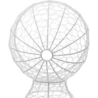 M-Group Кокос на подставке 11590109 (белый ротанг/серая подушка) Image #12