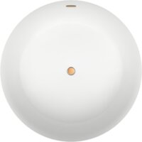 Wellsee Pour Plus 150x150 237101004 (отдельностоящая ванна белый глянец, экран, ножки, сифон-автомат золото) Image #3