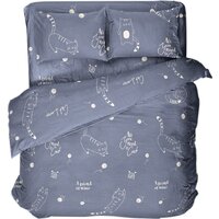 ЭОС Идеал 1а/2 160x200+Samsara Коты на синем фоне Евро 220-6 Image #7