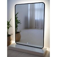 eMZe Smartphone 50х70 LED.UV.SMART.50.70.CHE.AF.4K (черный с УФ-окантовкой, подсветкой и антизапотеванием) Image #9