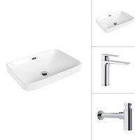 Lauter 21441A + Reef 21CK678C с сифоном 21635CH (хром)