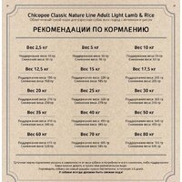 Chicopee CNL Adult Light Lamb & Rice 15 кг Image #2