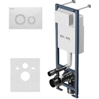 Унитаз подвесной AM.PM ErgoFit Sense FlashClean IS110101.741701 (с сиденьем) - Превью изображения №2 — Интернет-Магазин TECNO.BY