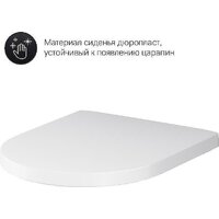 Унитаз подвесной AM.PM ErgoFit Sense FlashClean IS110101.741701 (с сиденьем) - Превью изображения №13 — Интернет-Магазин TECNO.BY