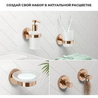 Wellsee Finishing Touch 182514000 с держателем (розовое золото) Image #7