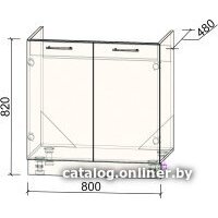 Интерлиния Компо НШ80м-2дв (дуб золотой) Image #3