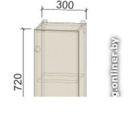 Интерлиния Компо ВШ30-720-1дв (дуб белый) Image #3