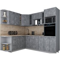 Интерлиния Мила Gloss 1.88x2.4 левая (керамика/керамика/травертин серый)