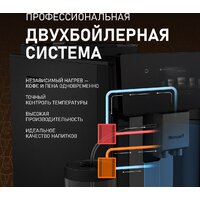 Кофемашина Weissgauff WCM-340 TFT Automatic Touch Cappuccino Nero - Превью изображения №13 — Интернет-Магазин TECNO.BY