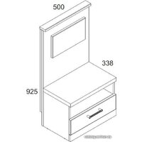 Anrex Jagger 1S Дуб Монастырский/Черный Image #5