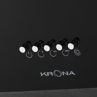 Кухонная вытяжка Krona Polly 600 Black PB V2 КА-00011807 - Превью изображения №7 — Интернет-Магазин TECNO.BY