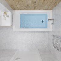 Lauter Estelle 120 21206020 (с ножками и сифоном 21Y11030 хром) Image #17