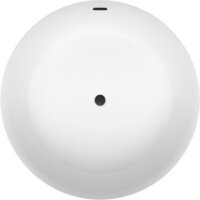 Wellsee Pour Plus 150x150 237101003 (отдельностоящая ванна белый глянец, экран, ножки, сифон-автомат матовый черный) Image #3