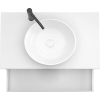 ЗОВ Тумба под умывальник Кито 60 K60LW0MWMC (белый матовый) Image #2