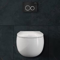 Roxen Egg в комплекте с инсталляцией StounFix Dual Fresh 6 в 1 964010 (кнопка: черный матовый) Image #10