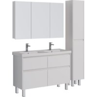 Lemark Шкаф с зеркалом Universal 120 LM120ZS-U (белый глянец) Image #4