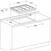 Варочная панель Whirlpool GMT 6422 AN - Превью изображения №4 — Интернет-Магазин TECNO.BY