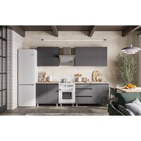 NN мебель Денвер 2.0м (графит серый/дуб сонома) Image #4