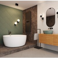 Wellsee Pour Plus 150x150 237101002 (отдельностоящая ванна белый глянец, экран, ножки, сифон-автомат глянцевый белый) Image #7
