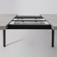 Мамадома Borg-120 раздвижной 120-160х80 (серый сланец/черный) Image #20