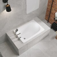 Ванна Lauter Orra 100 21XG100 (с ножками и сифоном 21Y11030) - Превью изображения №11 — Интернет-Магазин TECNO.BY
