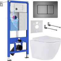 Roxen Antares One Rimless 6 в 1 StounFix Dual Fresh 613423 (оружейная сталь/металл)