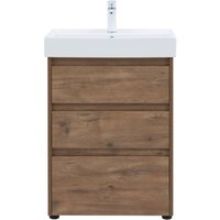 Aquanet Тумба под умывальник Nova Lite 60 302471 (дуб рустикальный) Image #5