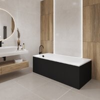 Lauter Haven 150 /21202005 (с ножками, лицевым экраном черного цвета и сифоном 21Y11021 матовый черный) Image #14