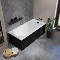 Lauter Haven 150 /21202005 (с ножками, лицевым экраном черного цвета и сифоном 21Y11021 матовый черный) Image #7