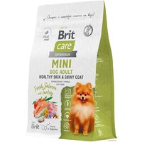 Brit Care Mini Adult Healthy Skin&Shiny Coat с лососем и индейкой 1.5 кг
