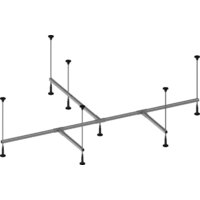 Lauter Riviera 150x150 21050150 (с каркасом и сифоном 21Y32002 белый) Image #13