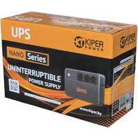 Источник бесперебойного питания Kiper Power Nano 850 (850VA/480W) - Превью изображения №3 — Интернет-Магазин TECNO.BY