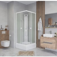 Душевая кабина Niagara Promo P90/26Q/MT/BK 90x90x195 - Превью изображения №3 — Интернет-Магазин TECNO.BY