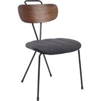 AksHome Boot (темно-серый велюр VOSS 18/светлый орех/черный)