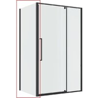 Niagara Nova NG-A80GR-34 80х195 (графит/прозрачное стекло) Image #2