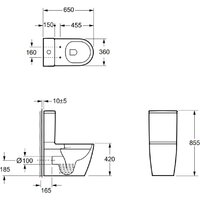 Унитаз напольный Lauter Vortex 2110022VF + гигиенический душ Sano 21LT1294GL - Превью изображения №29 — Интернет-Магазин TECNO.BY
