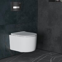 Roxen Simple Compact в комплекте с инсталляцией StounFix Dual Fresh 6 в 1 965318 (кнопка: черное стекло) Image #13