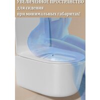 Roxen Simple Compact в комплекте с инсталляцией StounFix Dual Fresh 6 в 1 965318 (кнопка: черное стекло) Image #18