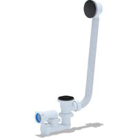 Ванна Cersanit Kaliope 170x110 R 63444 с сифоном Prime 64287 (сифон черный) - Превью изображения №3 — Интернет-Магазин TECNO.BY